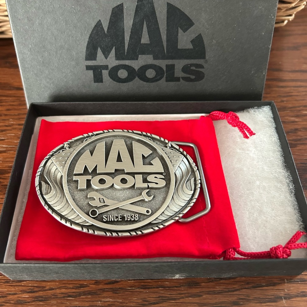 MAC Tools Silver Belt Buckle for Men